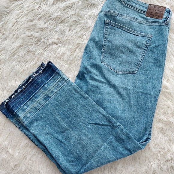 Lucky Brand Women's Plus Size Hayden Straight High Rise Slim Fit Denim Jeans 24W - Picture 12 of 16